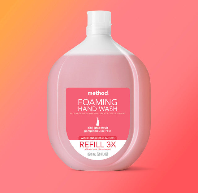 Foaming Hand Wash Refill 828ml- Pink Grapefruit