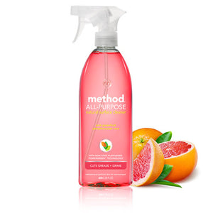 all purpose cleaner , plant-based formula. available in method home Malaysia