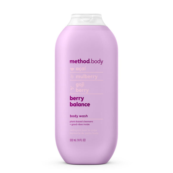 Method Unisex Body Wash 532ml - Berry Balance