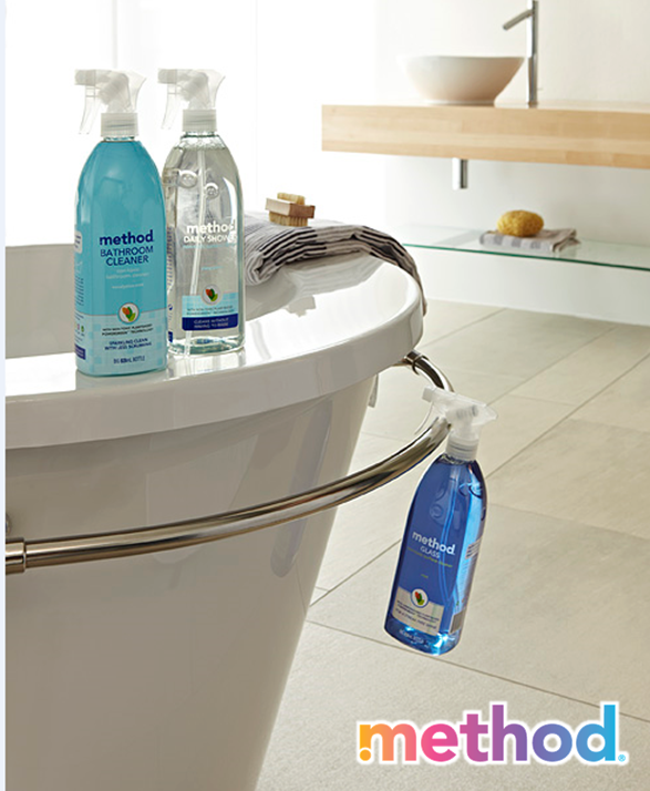 Antibacterial Bathroom Cleaner Tub + Tile 828ml