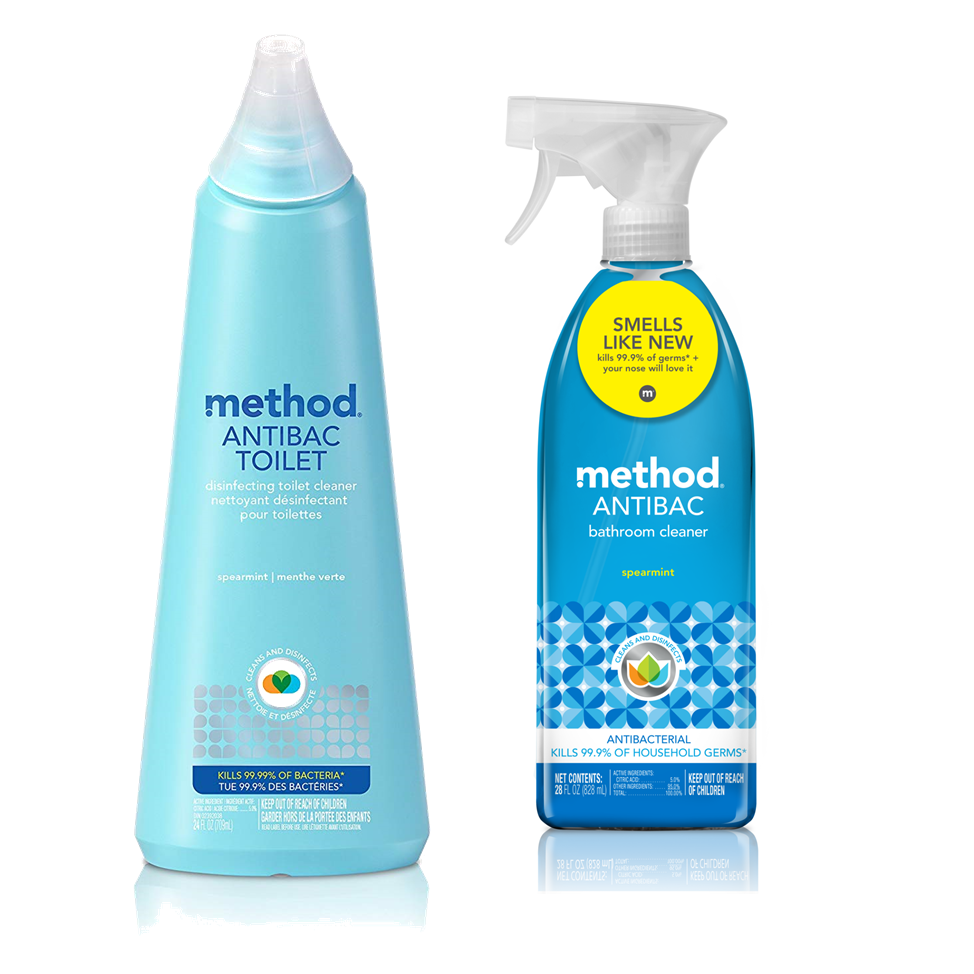 [Bundle] Bathroom Cleaner Antibac Toilet Bowl Cleaner 709ml + Antibacterial Bathroom Cleaner Spray 828ml