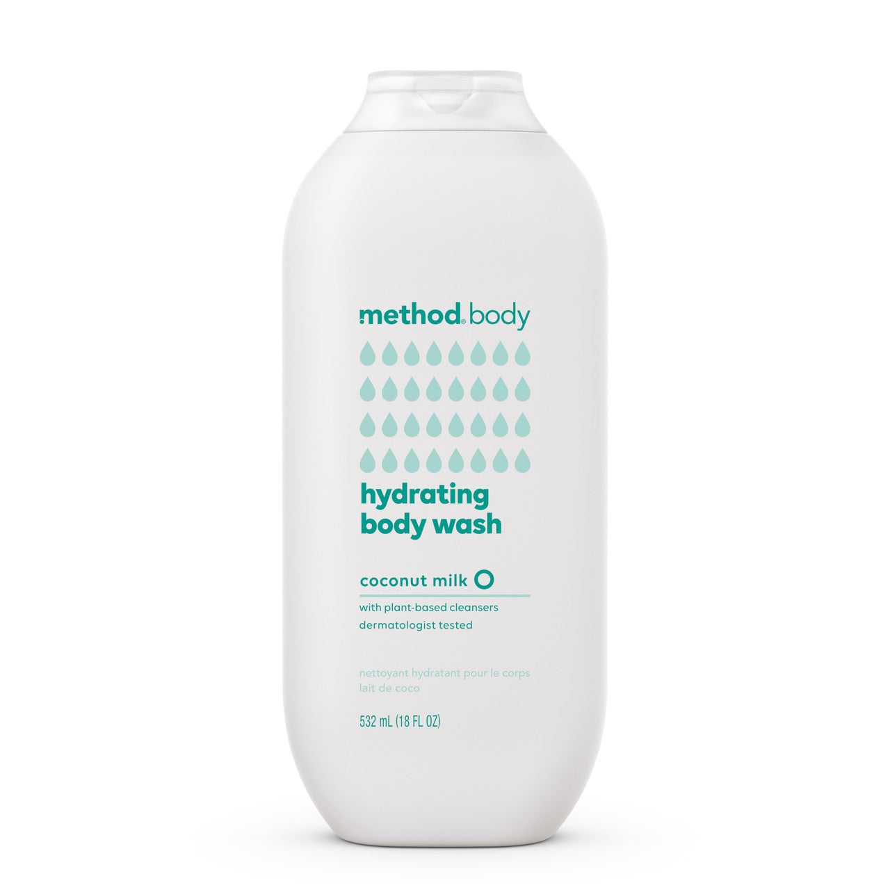 Method Unisex Body Wash 532ml- Hydrating Coconut Milk